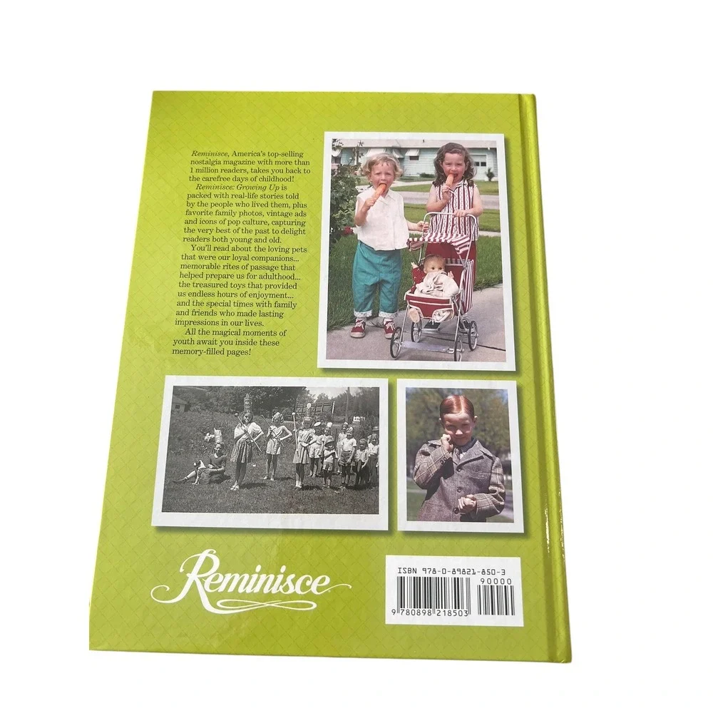 Reminisce Growing Up My Childhood‎ Memories Journal Scrapbook Keepsake
